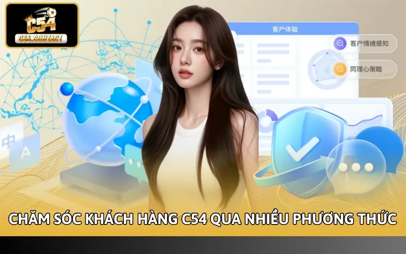 Chăm Sóc Khách Hàng C54 - Xử Lý Sự Cố Nhanh, Bảo Mật 24/7 3 Chăm sóc khách hàng C54 qua nhiều phương thức