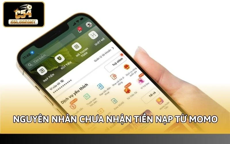 C54 Có Hỗ Trợ Ví Điện Tử Không? Giải Đáp Toàn Bộ Thông Tin 5 Nguyên nhân chưa nhận được tiền nạp từ Momo